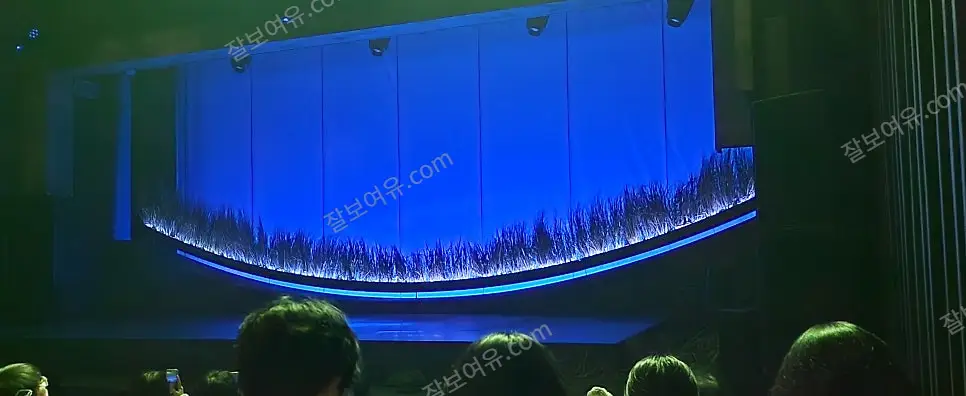 링크아트센터드림 드림1관 1층 F열 16번 시야 사진