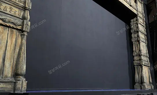 샤롯데씨어터 1층 A구역 3열 10번 시야 사진