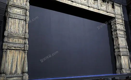 샤롯데씨어터 1층 A구역 7열 10번 시야 사진