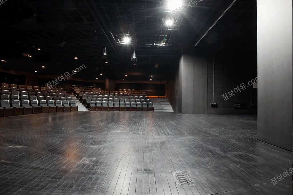 충무아트센터 중극장 블랙 1층 C구역 1열 10번 시야 사진