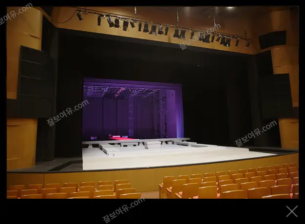 예술의전당 CJ 토월극장 1층 A구역 9열 11번 시야 사진