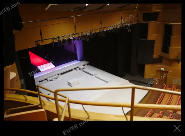 예술의전당 CJ 토월극장 3층 A구역 4열 2번 시야 사진