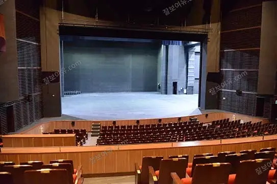 올림픽공원 우리금융아트홀 1층 A구역 19열 12번 시야 사진