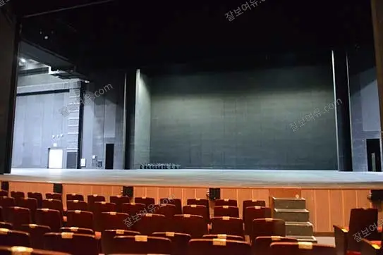 올림픽공원 우리금융아트홀 1층 B구역 7열 32번 시야 사진