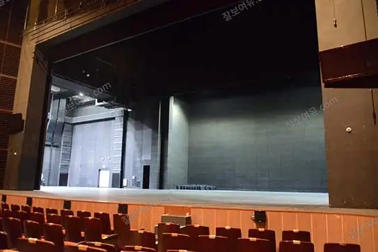 올림픽공원 우리금융아트홀 1층 C구역 7열 38번 시야 사진