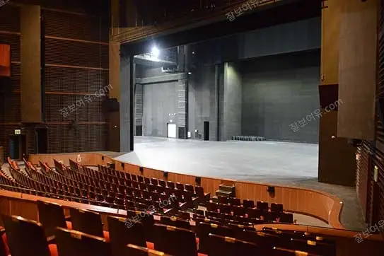 올림픽공원 우리금융아트홀 1층 C구역 13열 42번 시야 사진