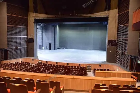 올림픽공원 우리금융아트홀 1층 C구역 19열 33번 시야 사진