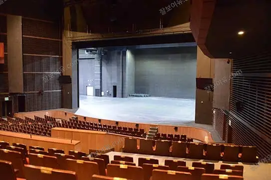올림픽공원 우리금융아트홀 1층 C구역 19열 44번 시야 사진