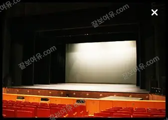 성남아트센터 오페라하우스 1층 C구역 11열 35번 시야 사진