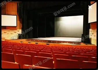 성남아트센터 오페라하우스 1층 C구역 17열 48번 시야 사진