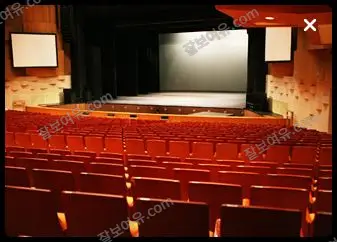 성남아트센터 오페라하우스 1층 C구역 24열 48번 시야 사진