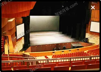 성남아트센터 오페라하우스 2층 6열 1번 시야 사진