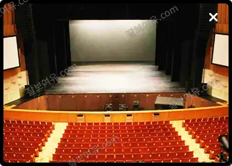 성남아트센터 오페라하우스 2층 1열 24번 시야 사진
